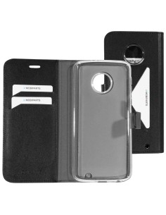 Mobiparts Classic Wallet Case Motorola Moto G6 Plus Black