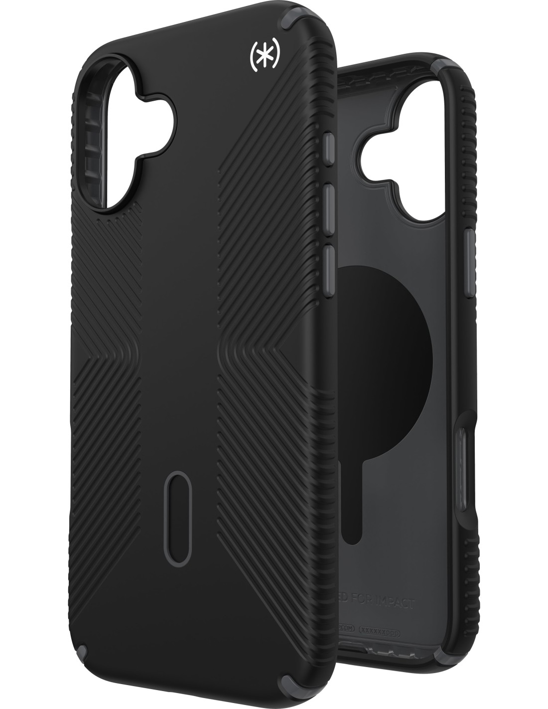 Speck Presidio2 Grip + ClickLock Apple iPhone 16 Plus Black -  with Microban