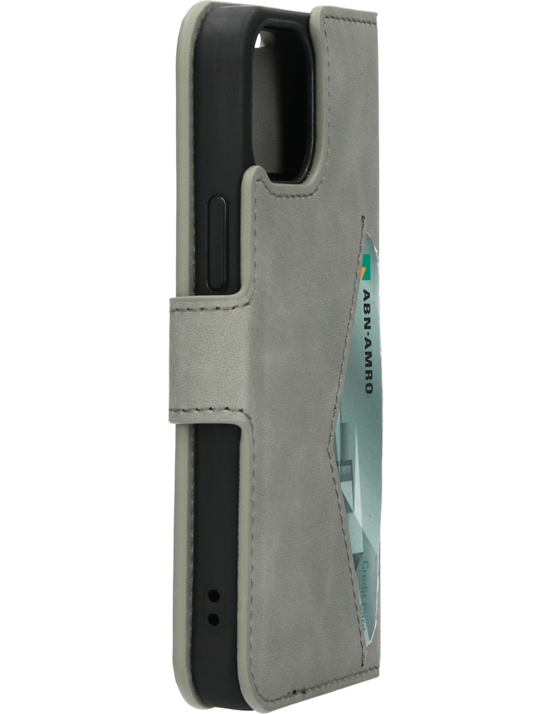 Mobiparts Classic Wallet Case Apple iPhone 13 Mini Granite Grey