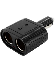 Mobiparts Premium Dual Socket (8A) Car Charger Black