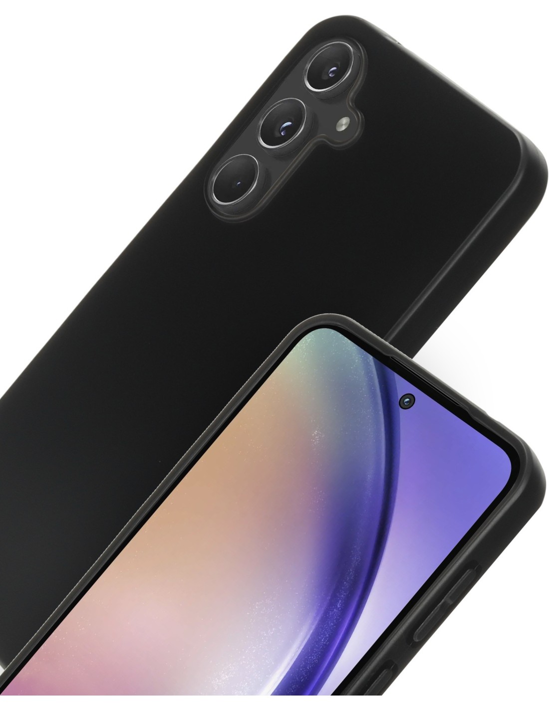 Mobiparts Classic TPU Case Samsung Galaxy A55 5G (2024) Matt Black
