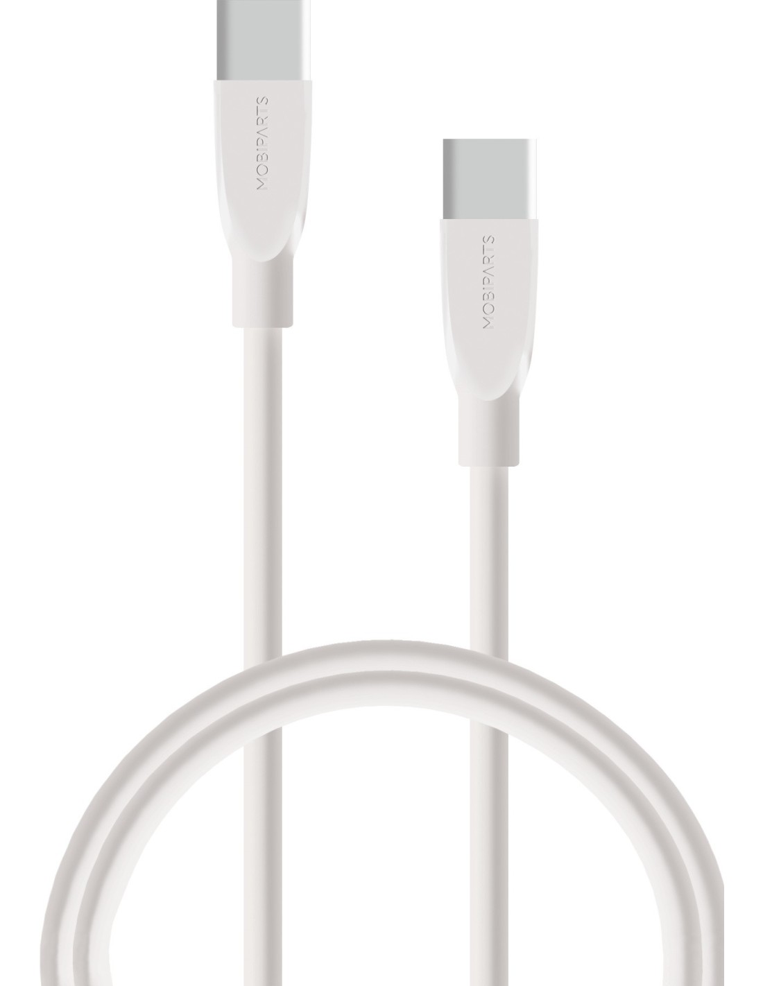 Mobiparts USB-C to USB-C Cable 2A 2m White