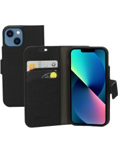Mobiparts Saffiano Wallet Case Apple iPhone 13 Mini Black