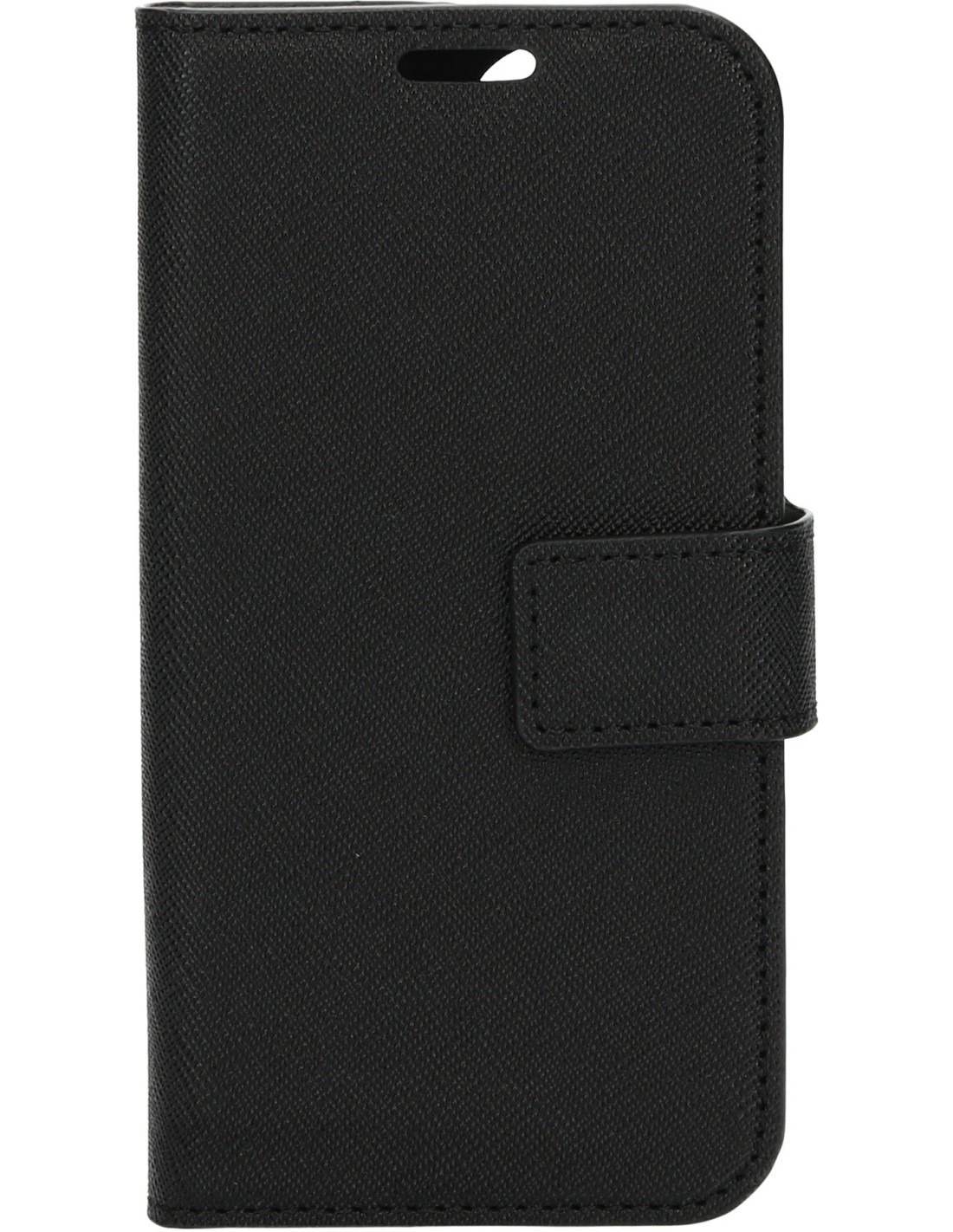 Mobiparts Saffiano Wallet Case Apple iPhone 13 Mini Black