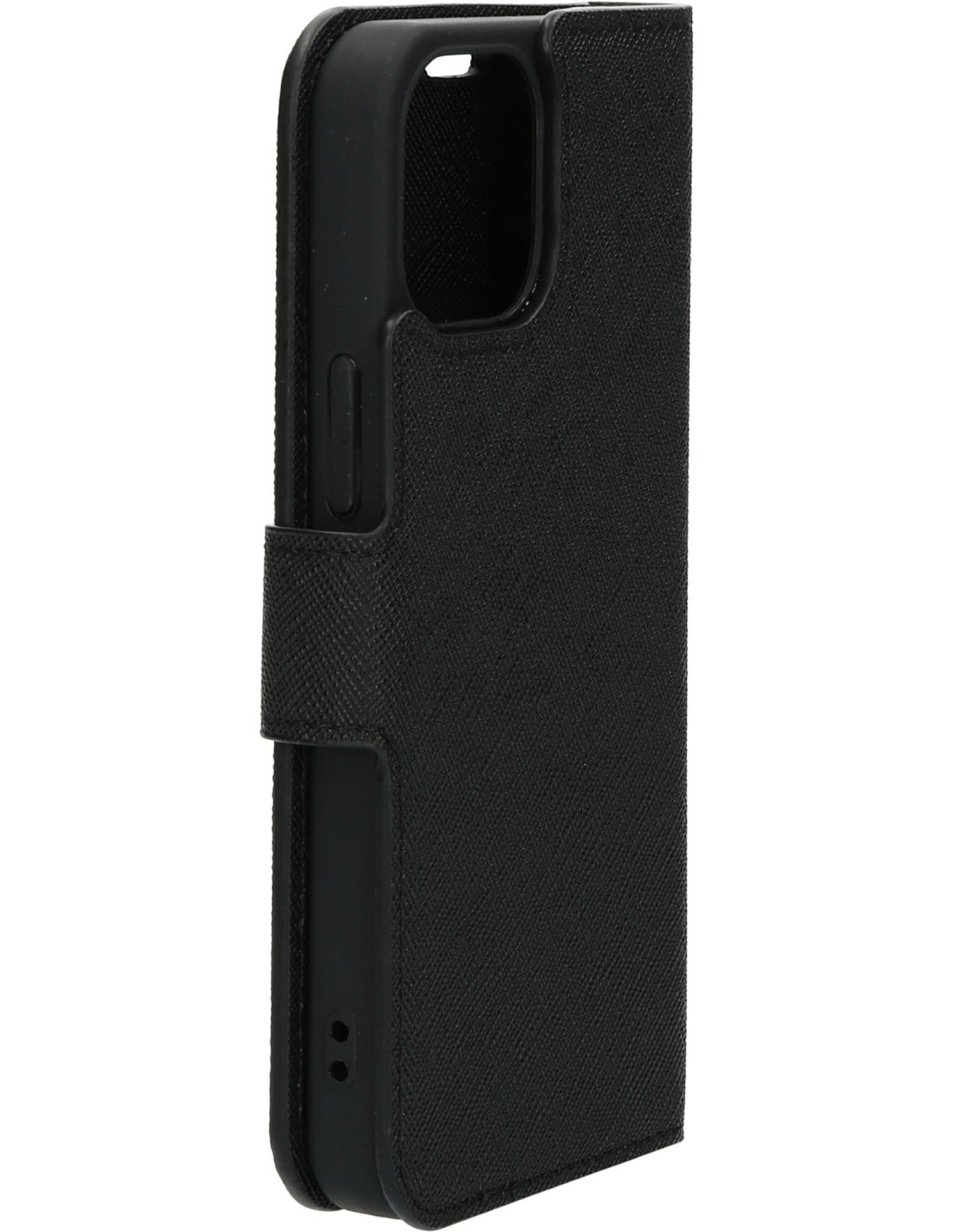Mobiparts Saffiano Wallet Case Apple iPhone 13 Mini Black