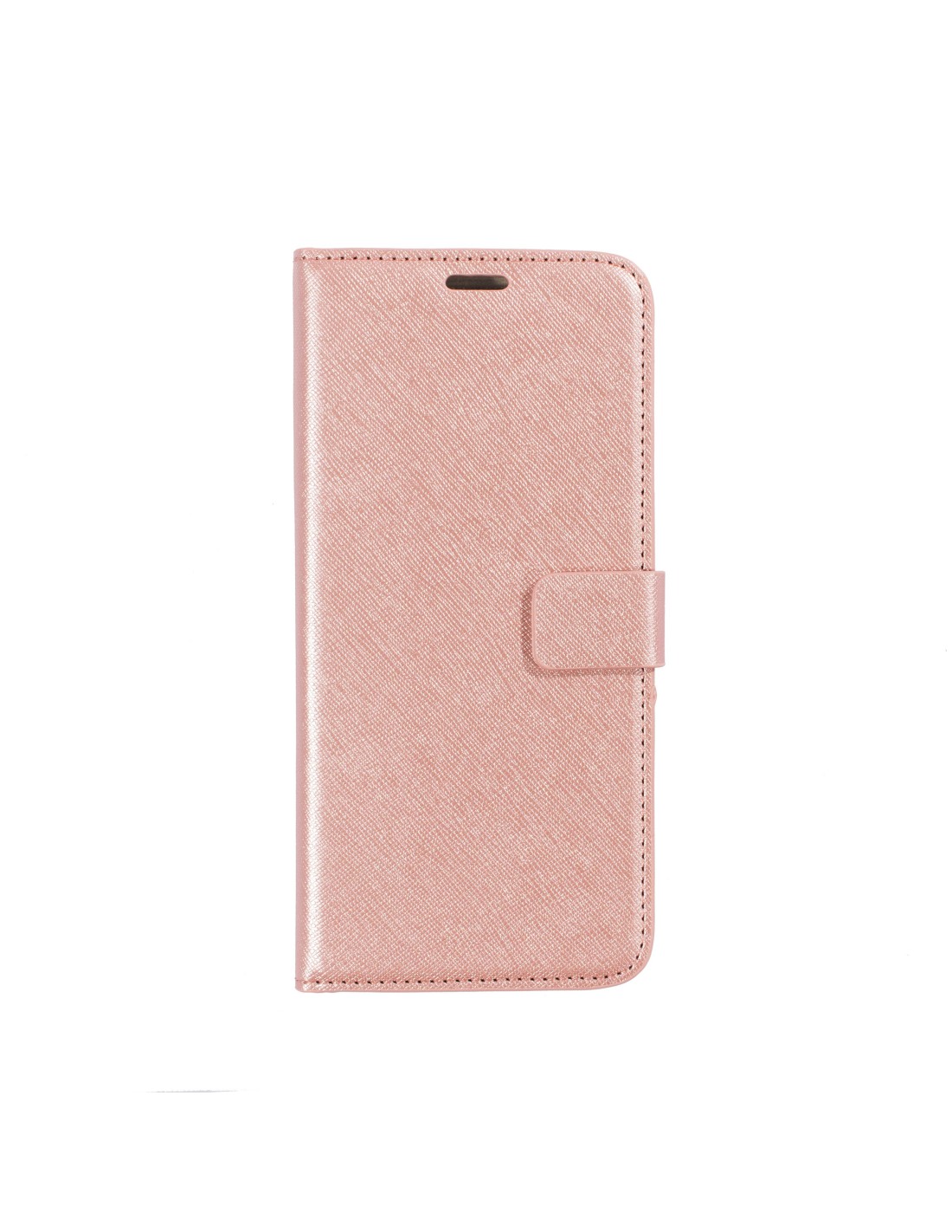 Mobiparts Saffiano Wallet Case Samsung Galaxy A6 Plus (2018) Pink