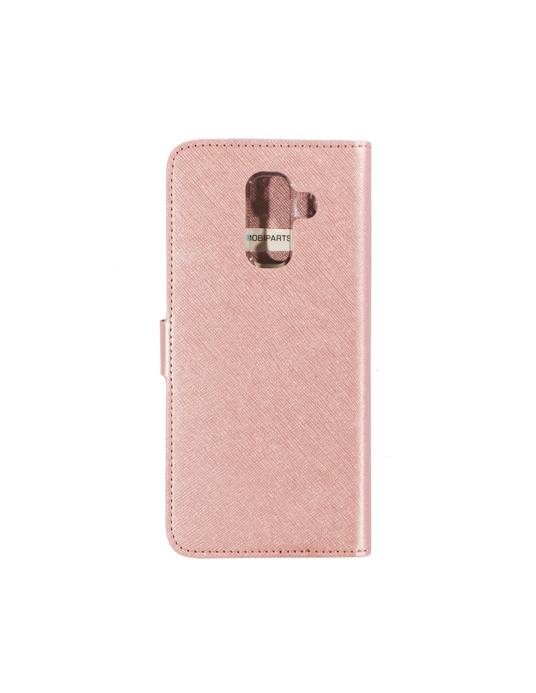 Mobiparts Saffiano Wallet Case Samsung Galaxy A6 Plus (2018) Pink