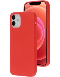 Mobiparts Silicone Cover Apple iPhone 12 12 Pro Scarlet Red