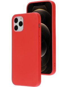 Mobiparts Silicone Cover Apple iPhone 12 12 Pro Scarlet Red 2