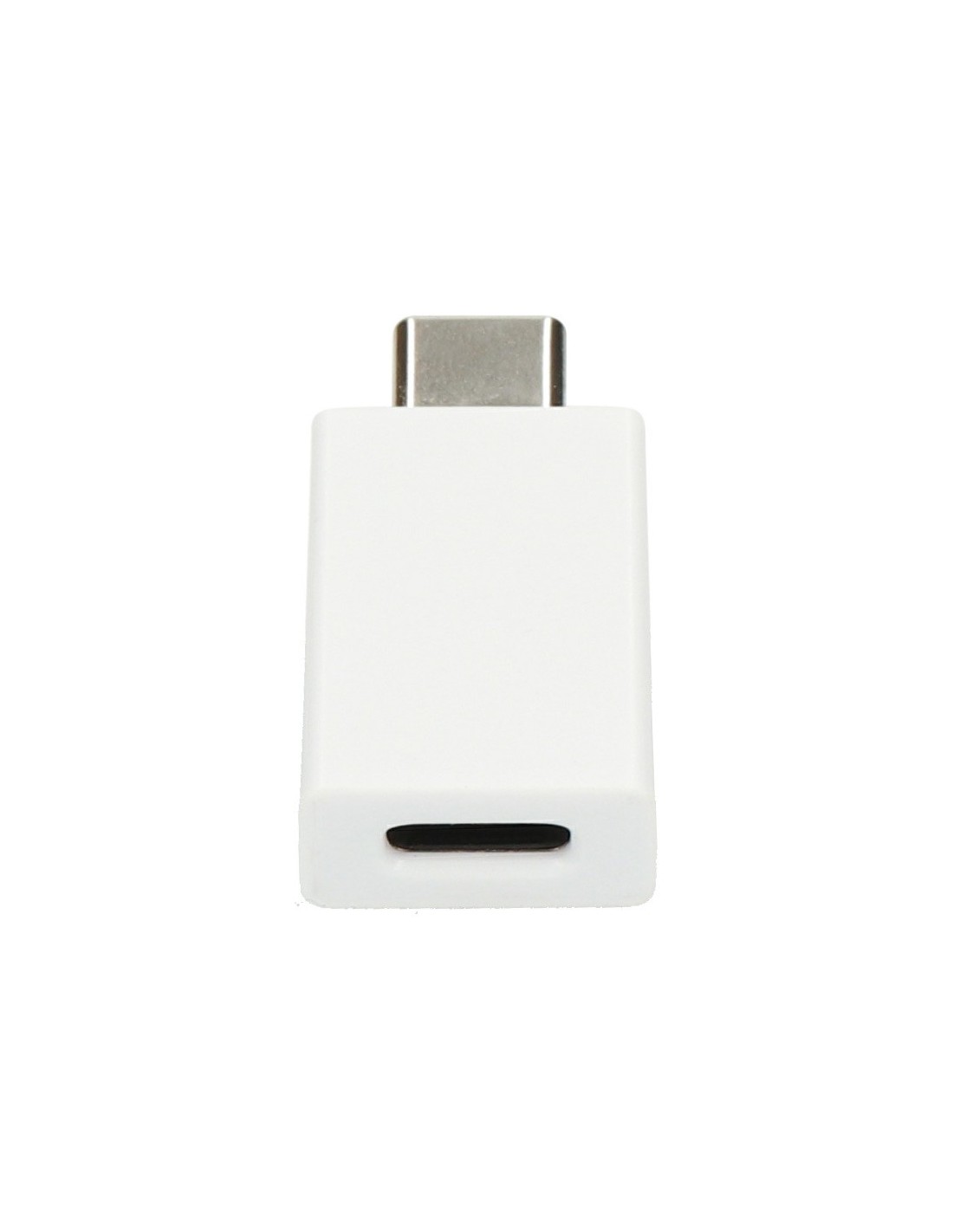 Mobiparts USB-C to USB-C Data Blocker White (Bulk)
