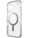 Speck Presidio Perfect Clear + MS Apple iPhone 16 Clear - with Microban