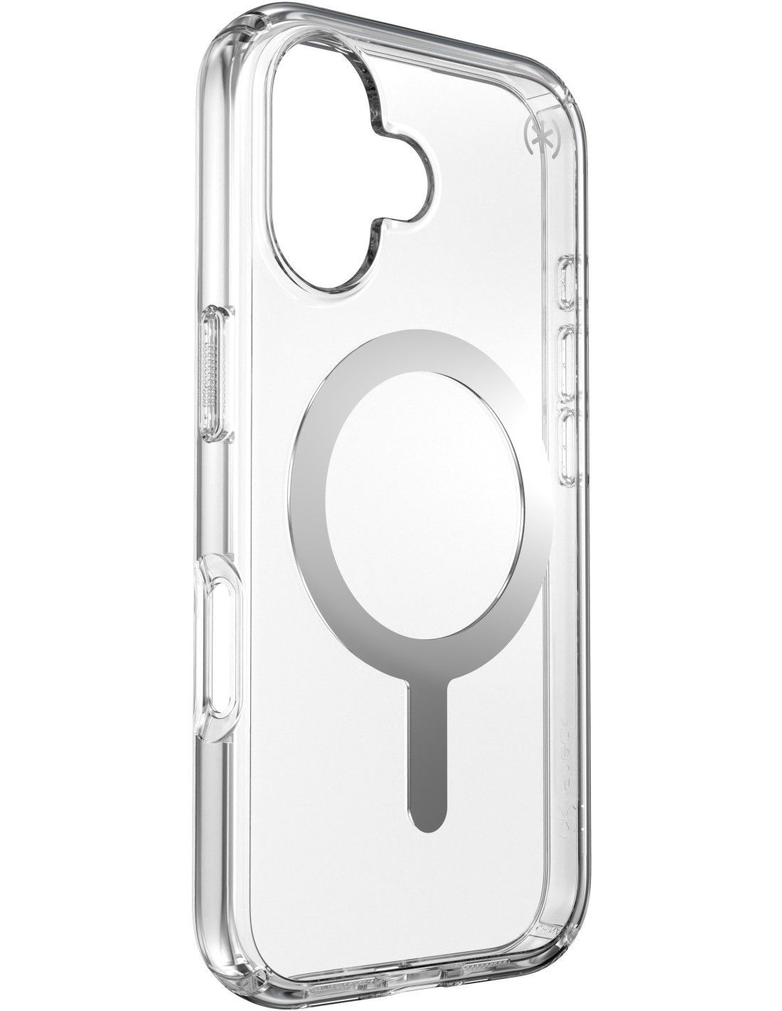 Speck Presidio Perfect Clear + MS Apple iPhone 16 Clear - with Microban