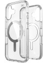 Speck Presidio Perfect Clear + MS Apple iPhone 16 Clear - with Microban