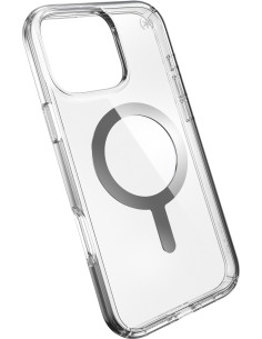 Speck Presidio Perfect Clear + MS Apple iPhone 16 Pro Max Clear -  with Microban