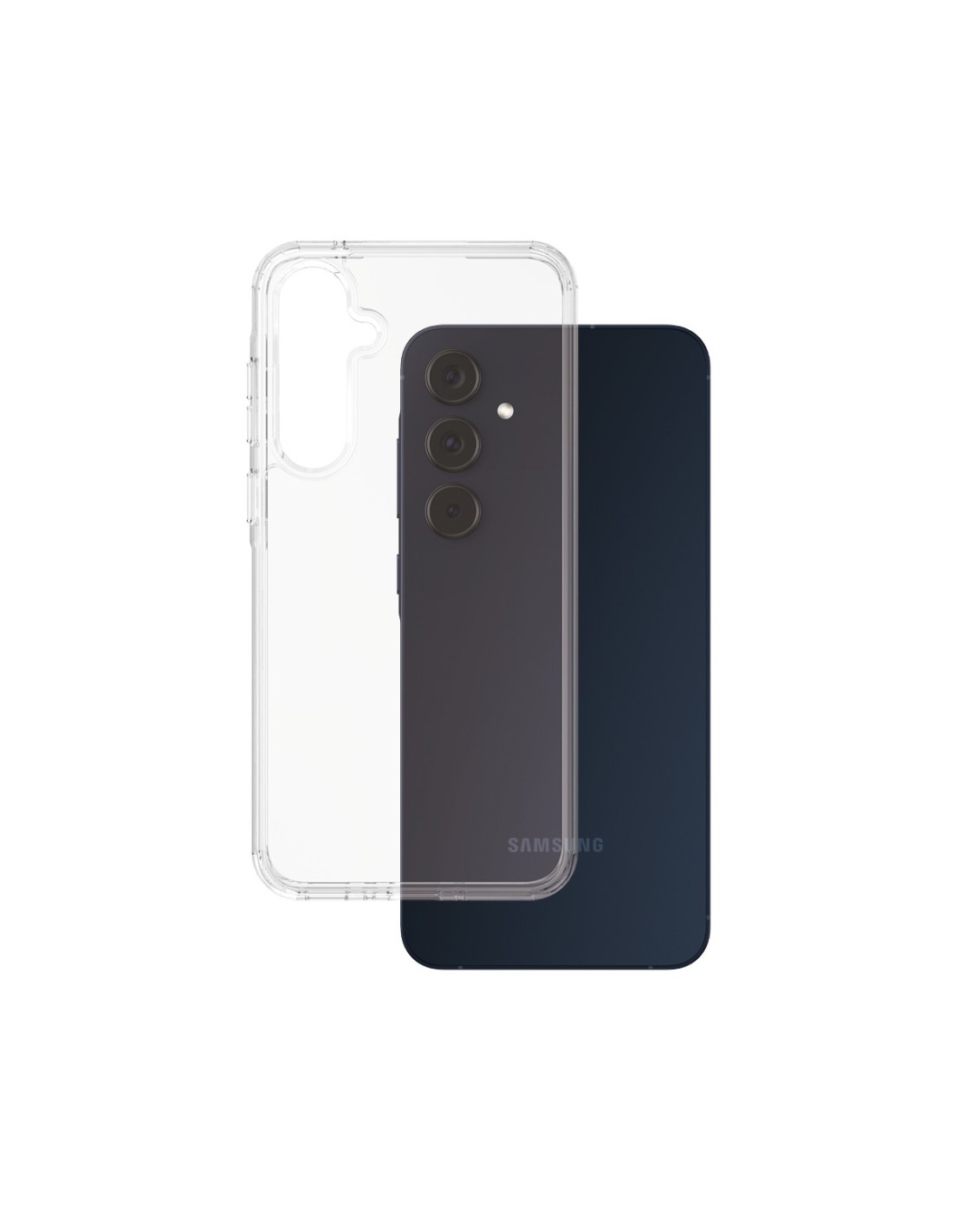 CARE by PanzerGlass Flagship Case Transparent Urban Combat w. Clear Frame Samsung A56
