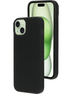 Mobiparts Silicone  Cover Apple iPhone 15 Plus Black (Magsafe Compatible)