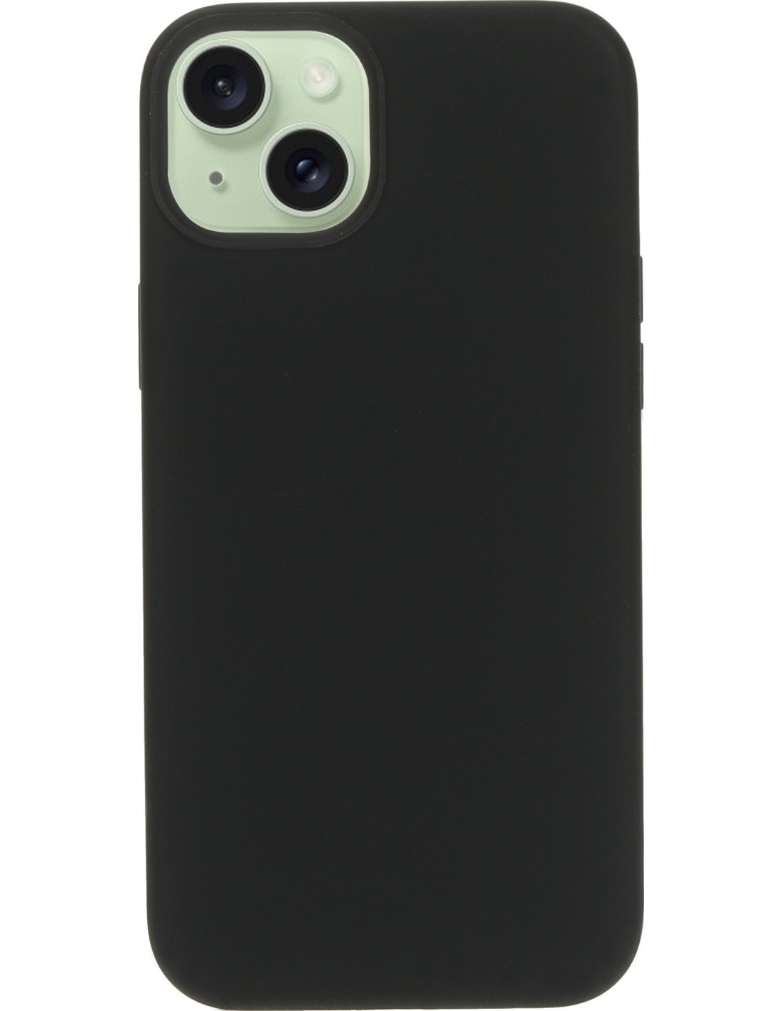 Mobiparts Silicone  Cover Apple iPhone 15 Plus Black (Magsafe Compatible)