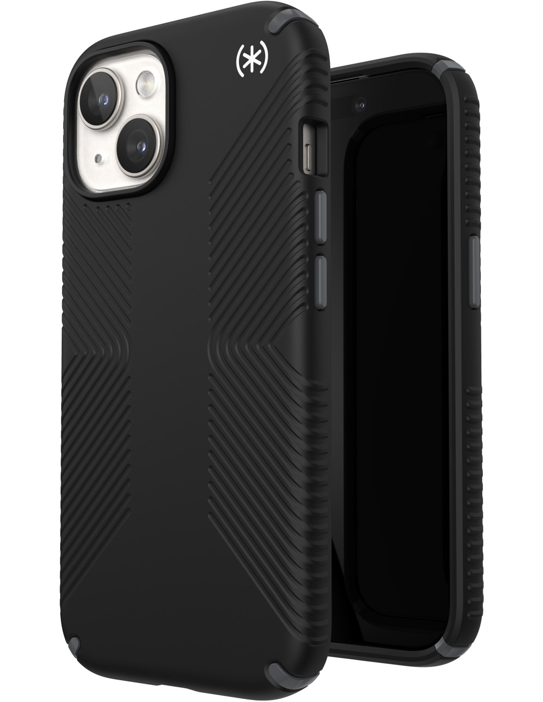 Speck Presidio2 Grip Apple iPhone 16e 15 14 13 Black -  with Microban