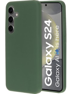 Mobiparts Silicone Cover Samsung Galaxy S24 Forest Green