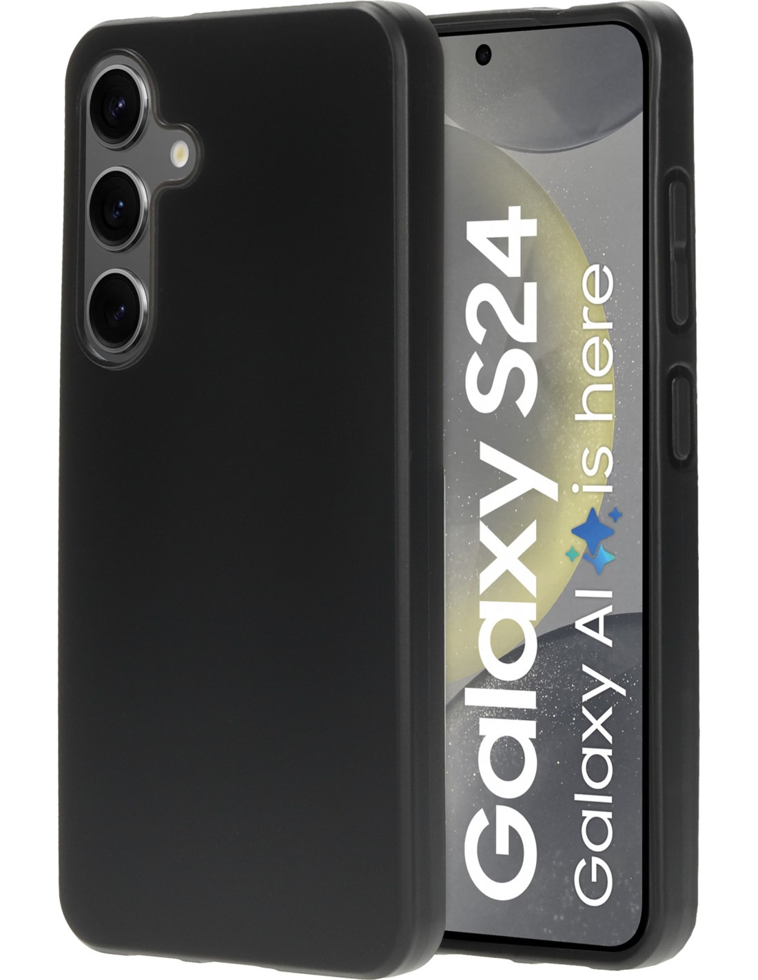 Mobiparts Classic TPU Case Samsung Galaxy S24 Matt Black