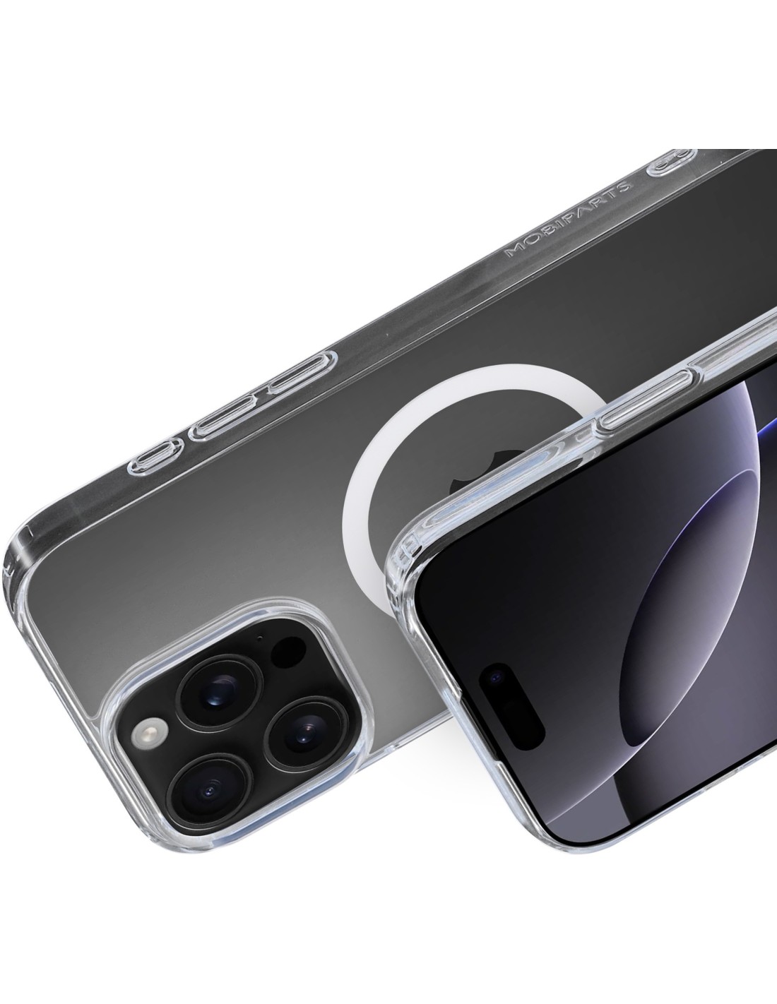 Mobiparts Hardcover Apple iPhone 16 Pro Max Clear (Magsafe Compatible)