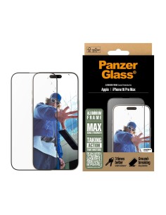 Panzerglass Apple iPhone 16 Pro Max - Ultra-Wide Fit with Aluminum Frame 2
