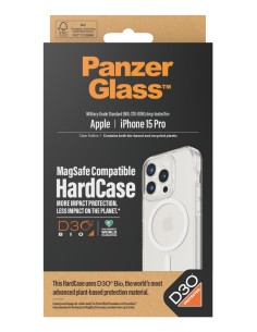 PanzerGlass Apple iPhone 15 Pro MagSafe HardCase with D3O Clear 2