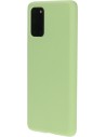Mobiparts Silicone Cover Samsung Galaxy S20 Plus 4G 5G Pistache Green