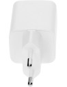 Mobiparts GaN Wall Charger Dual USB-C 35W White (with PD)