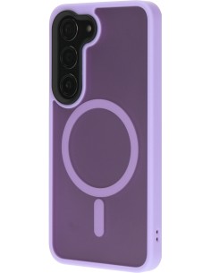 Mobiparts Hardcover Samsung Galaxy S23 Satin Lila (Magsafe Compatible) 2