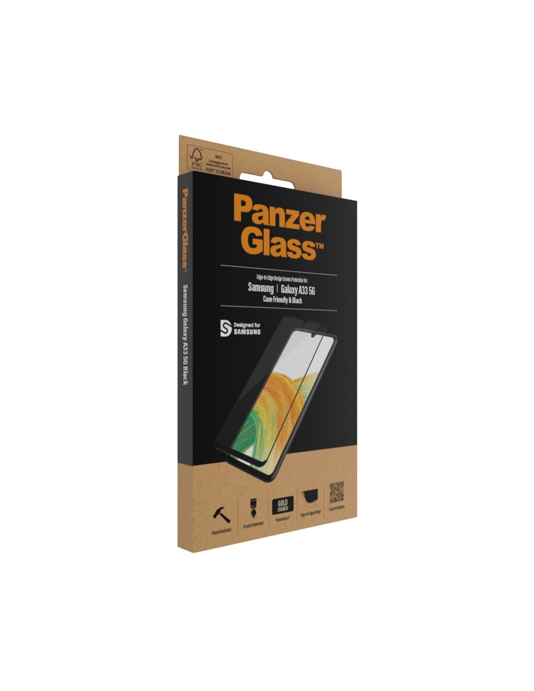 PanzerGlass Samsung Galaxy A33 5G Black CF Super + Glass
