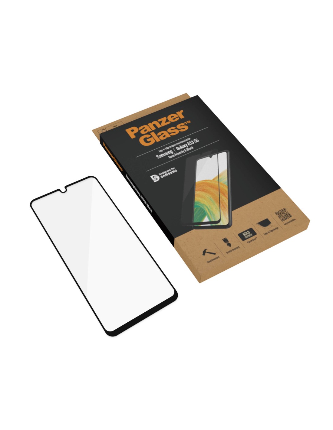 PanzerGlass Samsung Galaxy A33 5G Black CF Super + Glass