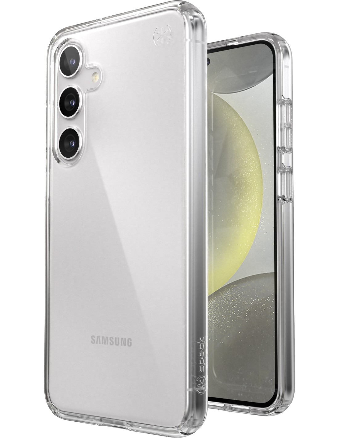 Speck Presidio Perfect Clear Samsung Galaxy S24 Plus Clear - with Microban