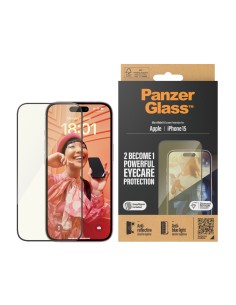 PanzerGlass Apple iPhone 15 Eyecare Ultra-Wide-Fit 2