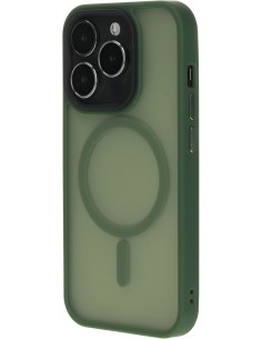 Mobiparts Hardcover Apple iPhone 15 Pro Satin Green (Magsafe Compatible) 2