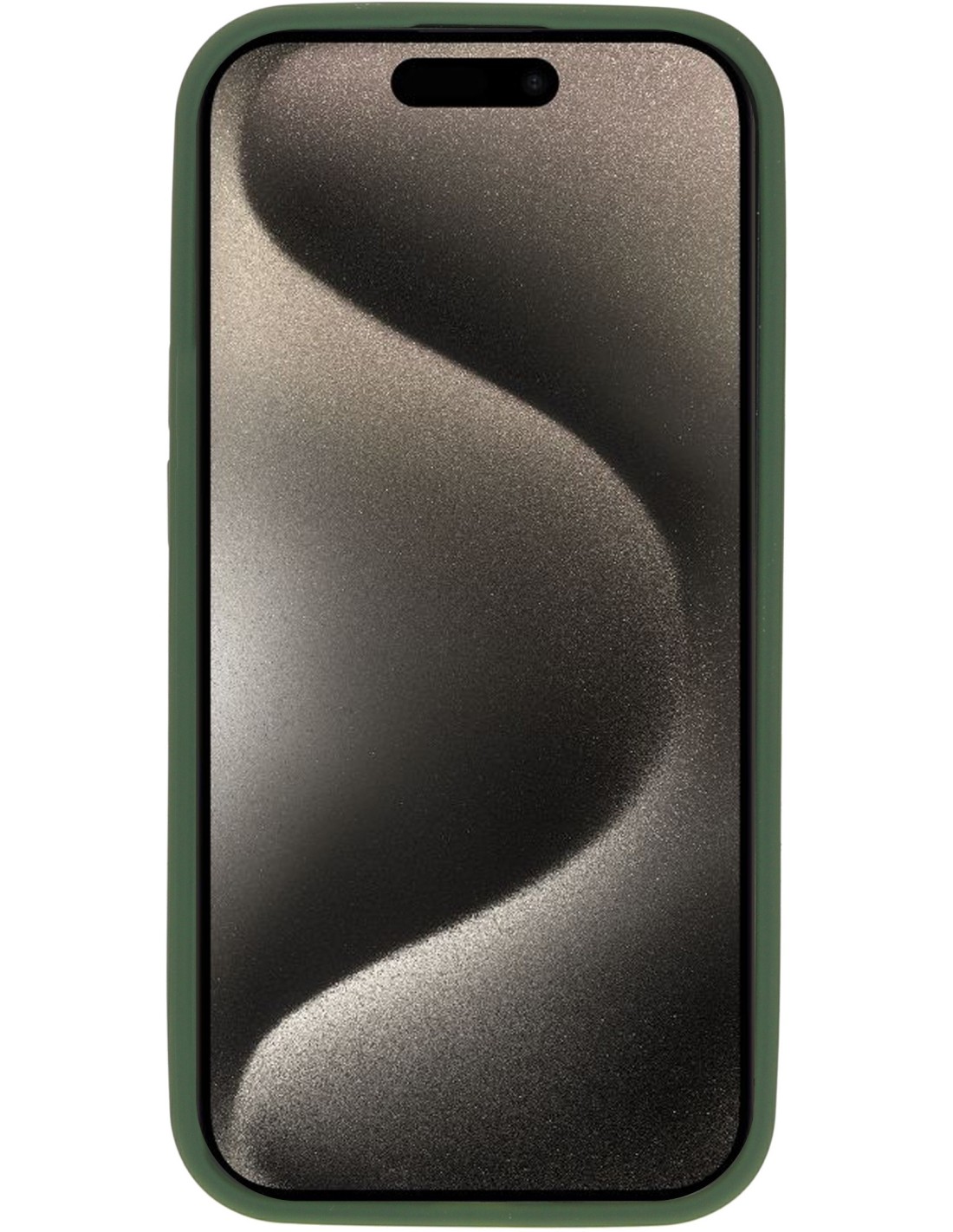 Mobiparts Hardcover Apple iPhone 15 Pro Satin Green (Magsafe Compatible)