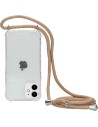 Mobiparts Lanyard Case Apple iPhone 12 Mini Nude Cord