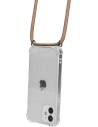 Mobiparts Lanyard Case Apple iPhone 12 Mini Nude Cord
