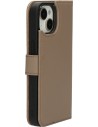Mobiparts Leather 2 in 1 Wallet Case Apple iPhone 14 Taupe