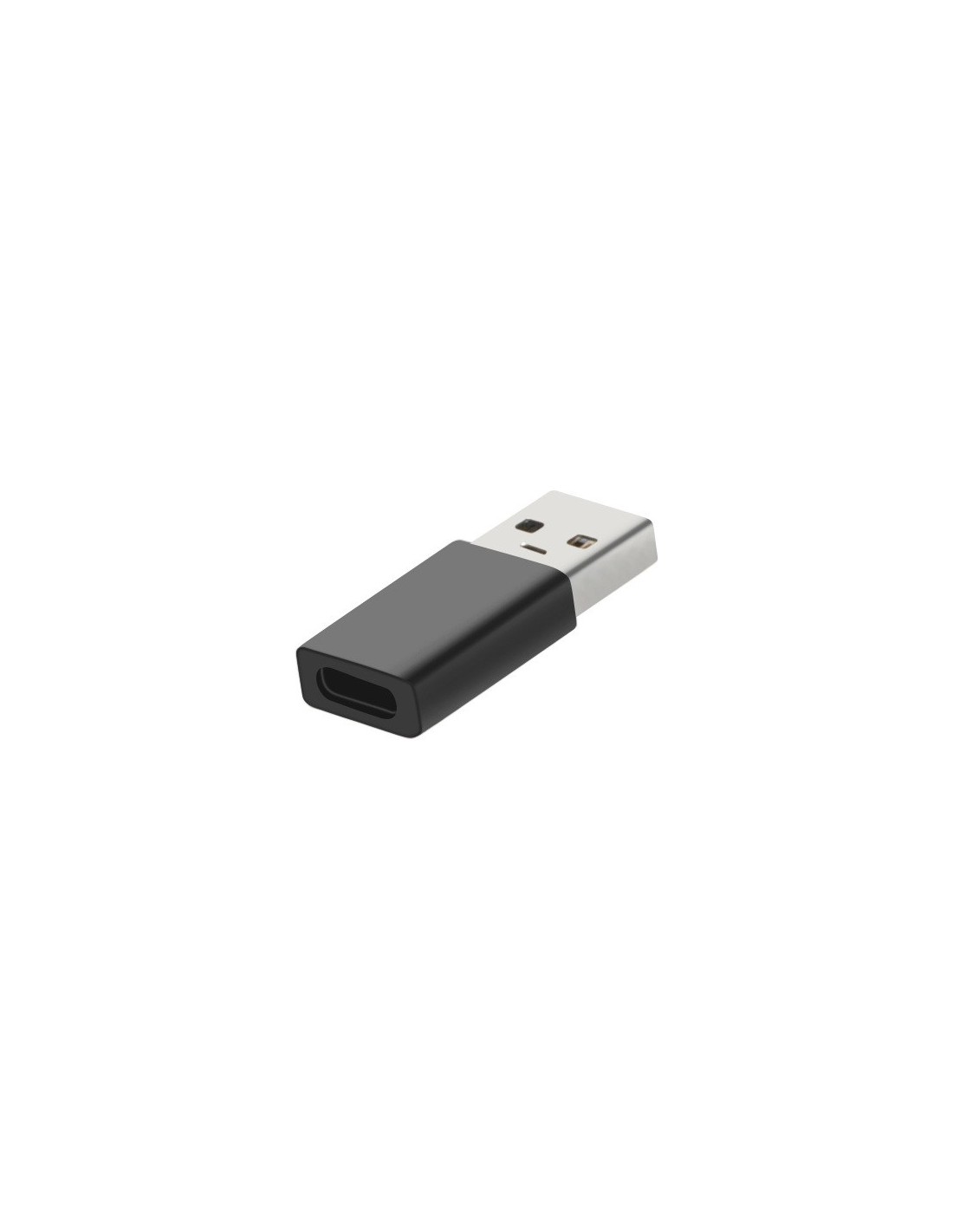 Mobiparts USB-C Female to USB-A Adapter Black (Bulk)