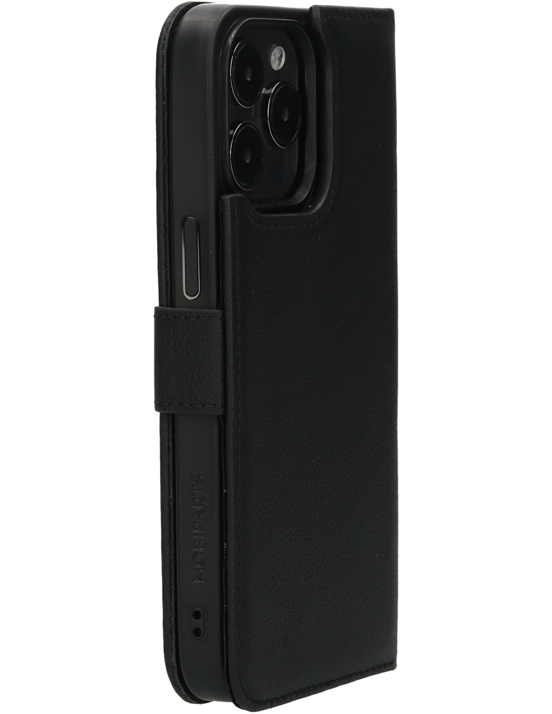 Mobiparts Leather 2 in 1 Wallet Case Apple iPhone 15 Pro Max Black