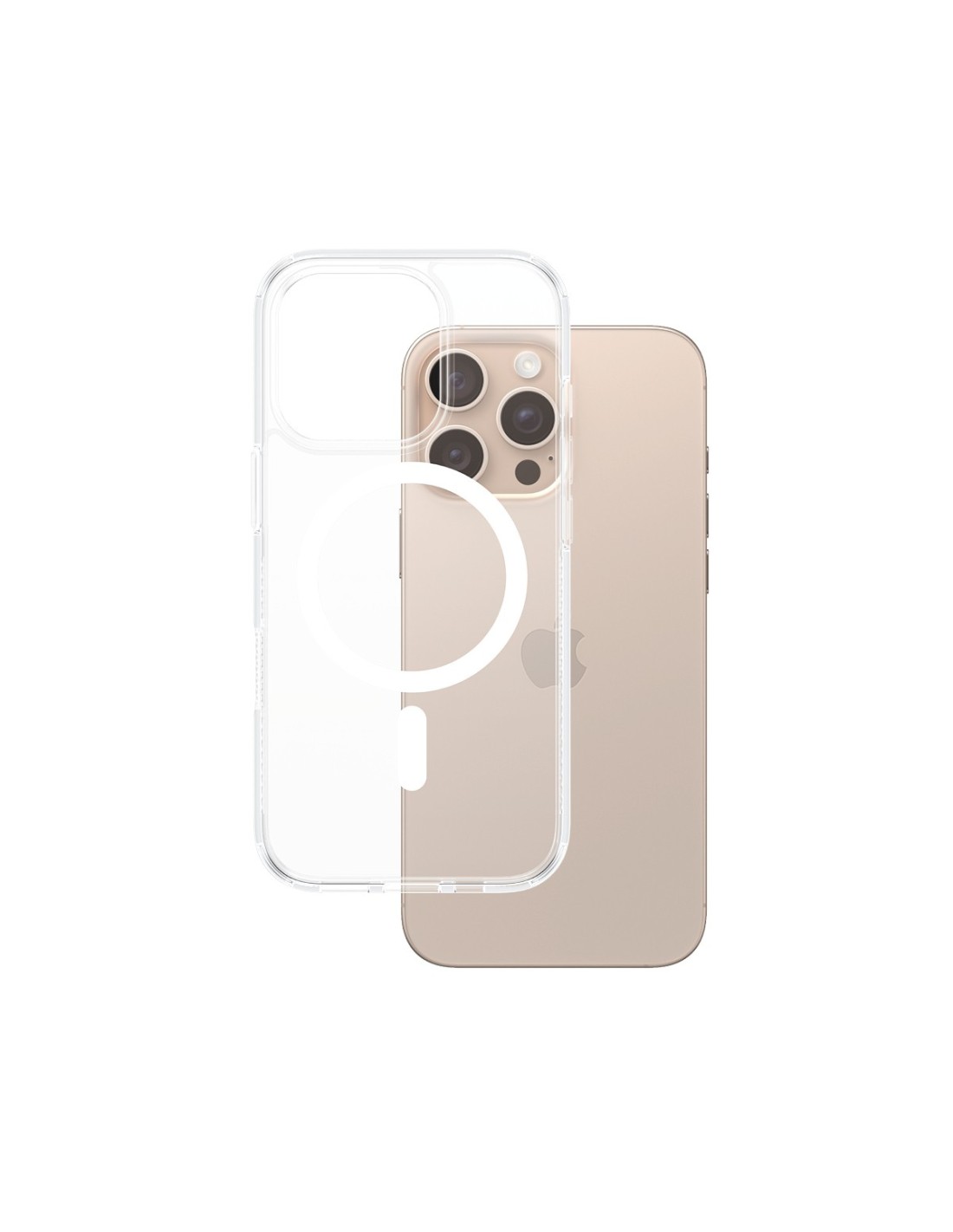 PanzerGlass Apple iPhone 16 Pro Max White MagSafe HardCase Clear