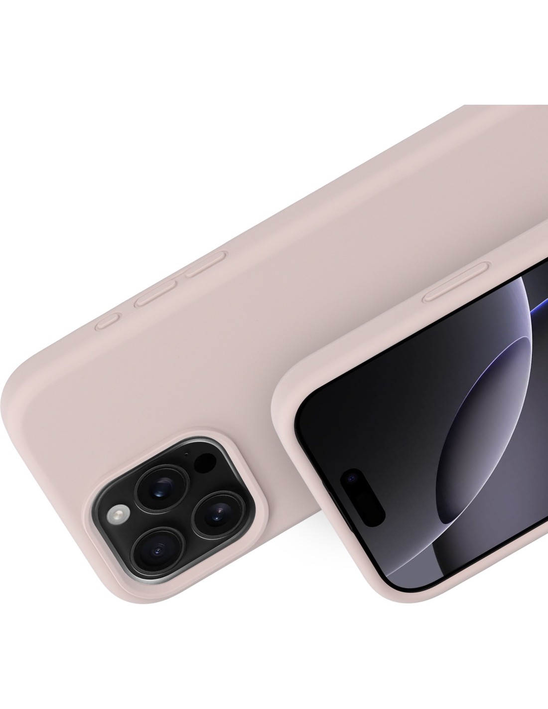 Mobiparts Silicone Cover Apple iPhone 16 Pro Max Soft Salmon