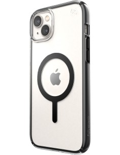 Speck Presidio Perfect Clear Geo + MS Apple iPhone 14 Plus 15 Plus Clear Black 2