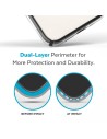 Speck Presidio Perfect Clear Geo + MS Apple iPhone 14 Plus 15 Plus Clear Black