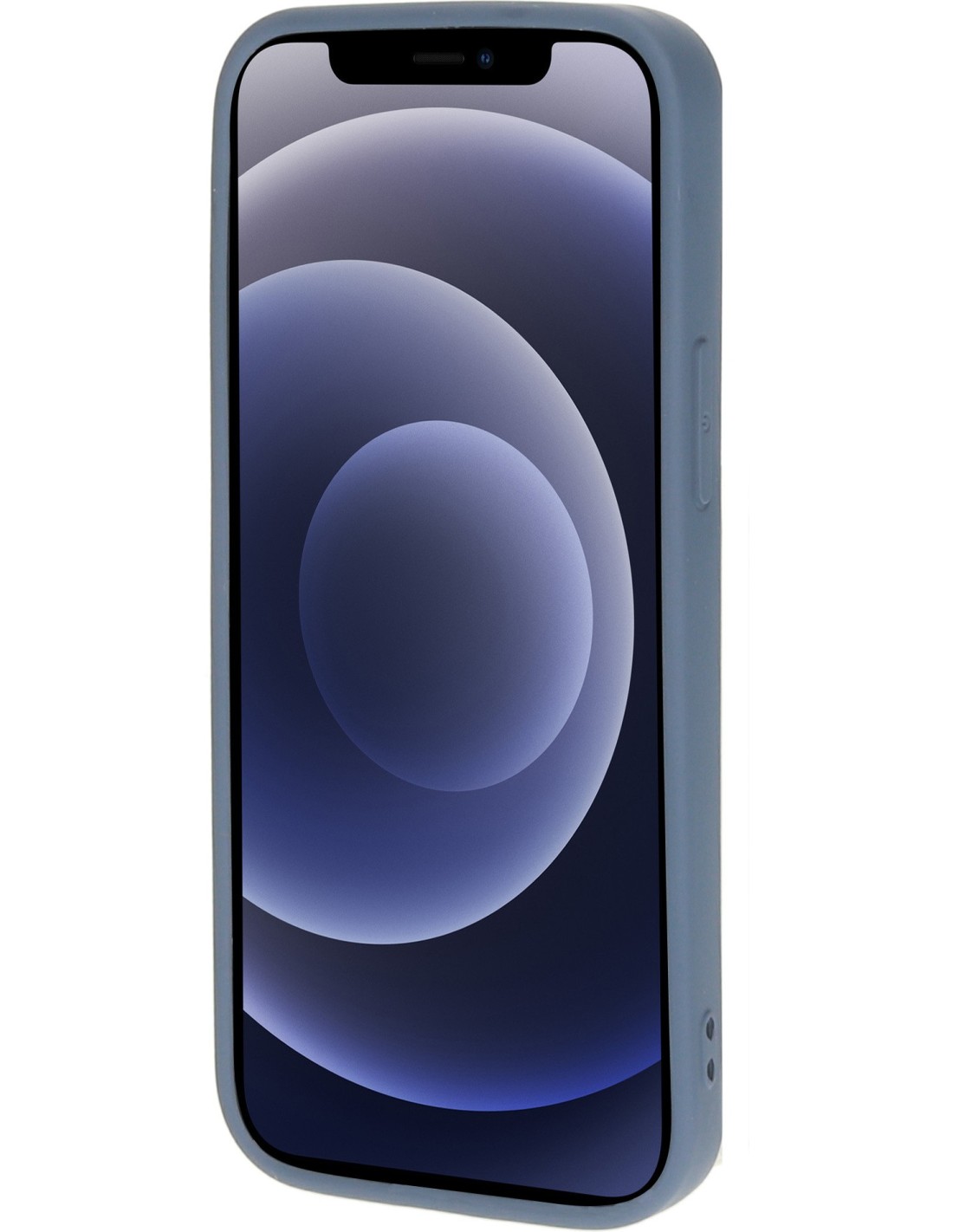 Mobiparts Silicone Cover Apple iPhone 12 Mini Royal Grey