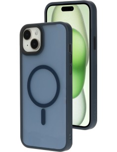 Mobiparts Hardcover Apple iPhone 15 Plus Satin Blue (Magsafe Compatible)