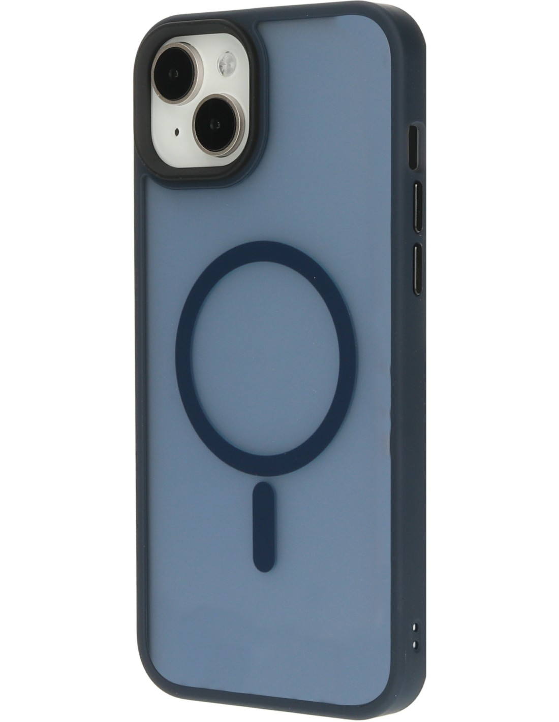 Mobiparts Hardcover Apple iPhone 15 Plus Satin Blue (Magsafe Compatible)