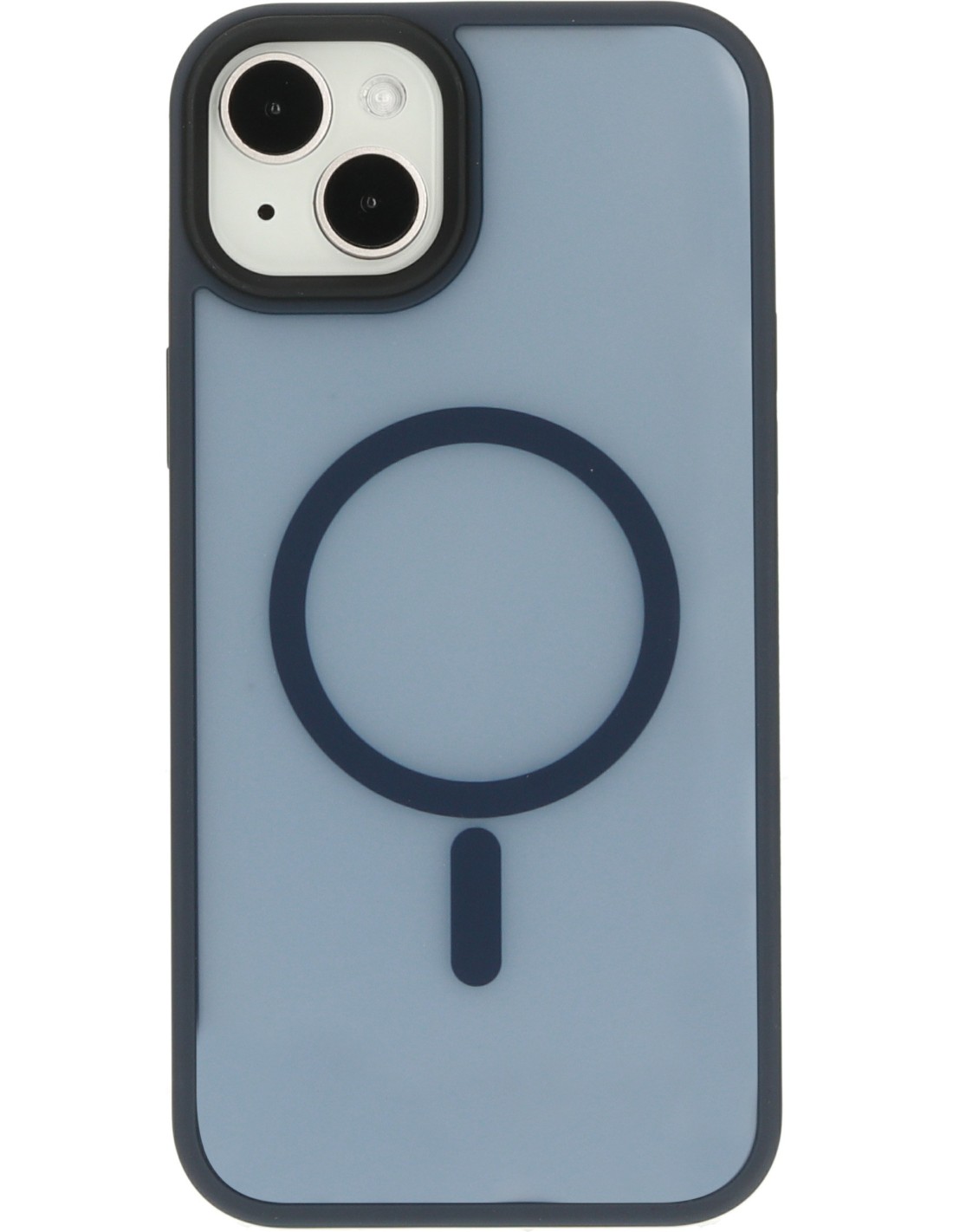 Mobiparts Hardcover Apple iPhone 15 Plus Satin Blue (Magsafe Compatible)