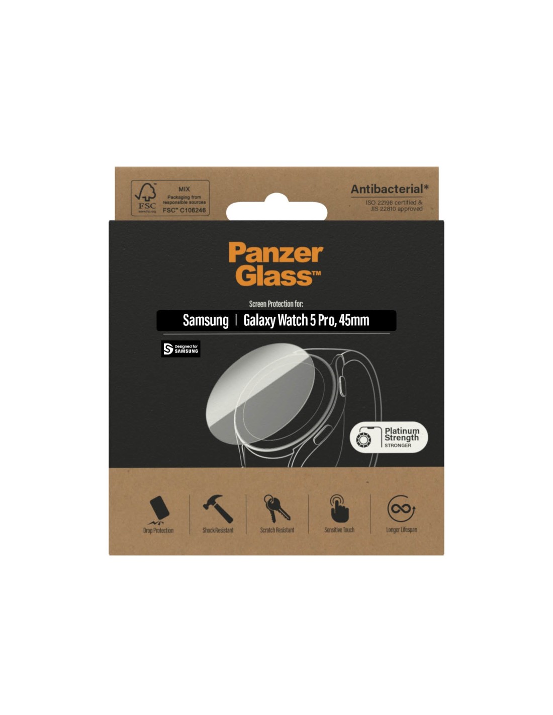 PanzerGlass Samsung Galaxy Watch 5 Pro 45mm